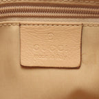 Gucci Handbag Bamboo Beige Leather Hand — view 4