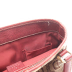 Gucci Handbag New Jackie Horsebit Beige Brown Bordeaux Canvas Leather — view 5