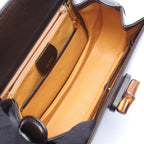 Gucci Handbag Bamboo 2-Way 000 Brown Leather Shoulder — view 3
