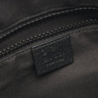Gucci Shoulder Bag GG Pattern Black Leather Nylon — view 4