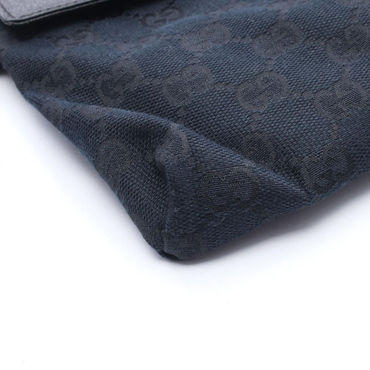 Gucci Waist Bag GG Canvas Black — view 6