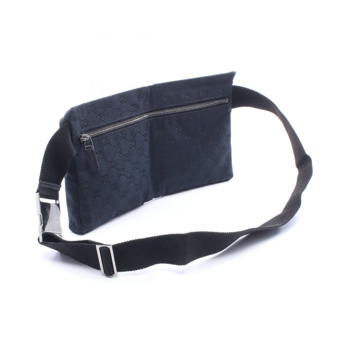 Gucci Waist Bag GG Canvas Black — view 2
