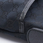Gucci Shoulder Bag GG Canvas Sherry Line Black — view 5