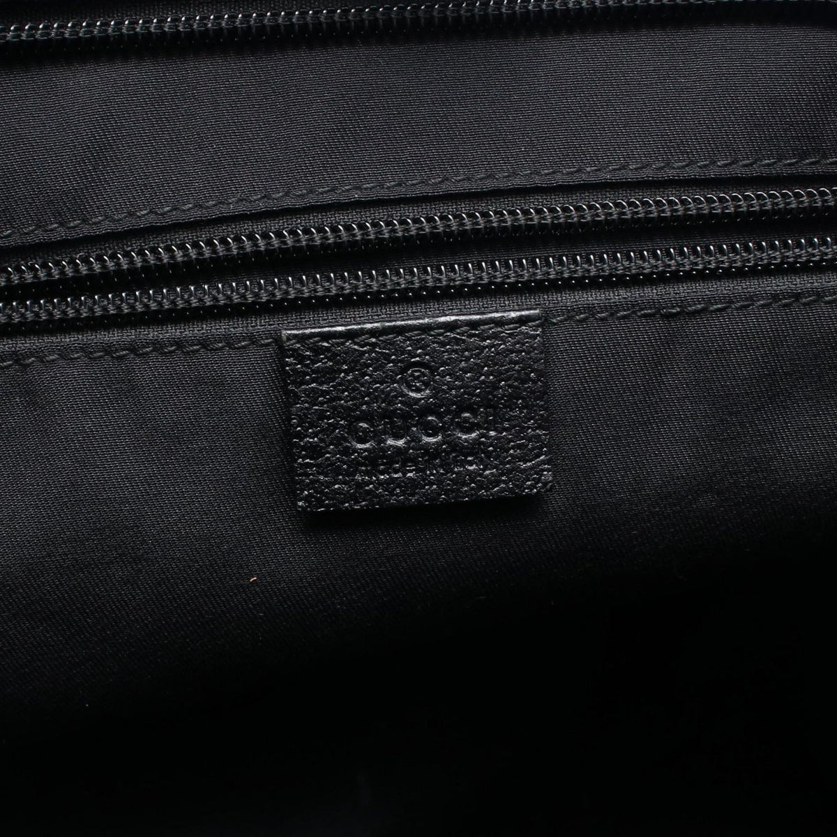 Gucci Shoulder Bag GG Canvas Sherry Line Black — view 4