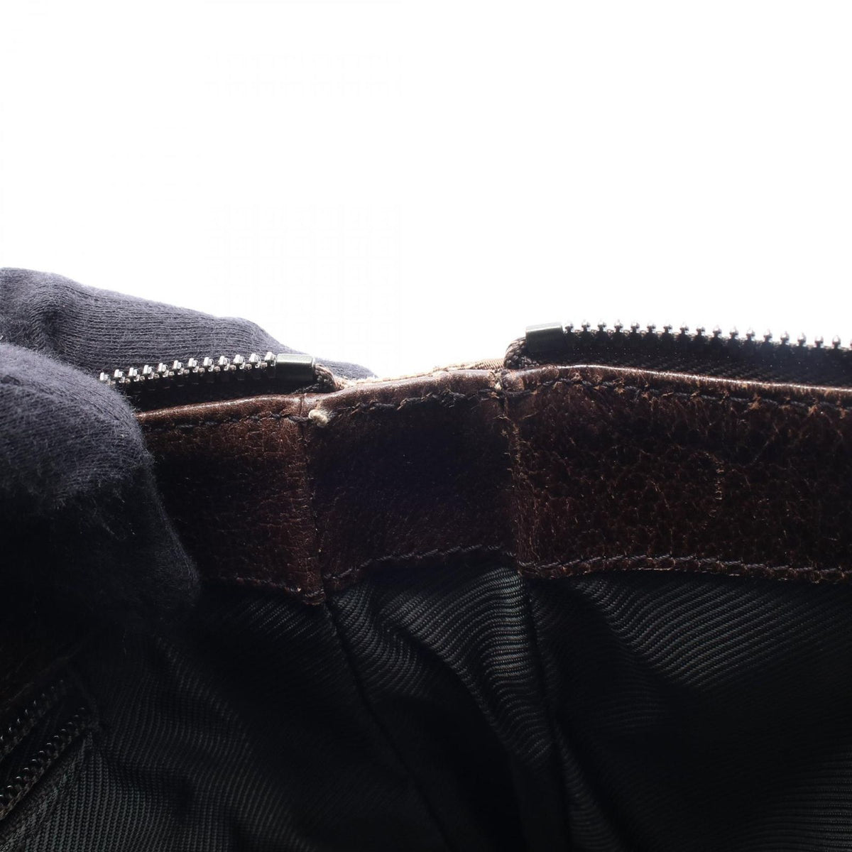 Gucci Shoulder Bag GG Canvas Beige Back — view 5