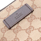 Gucci Shoulder Bag GG Canvas Beige Back — view 9