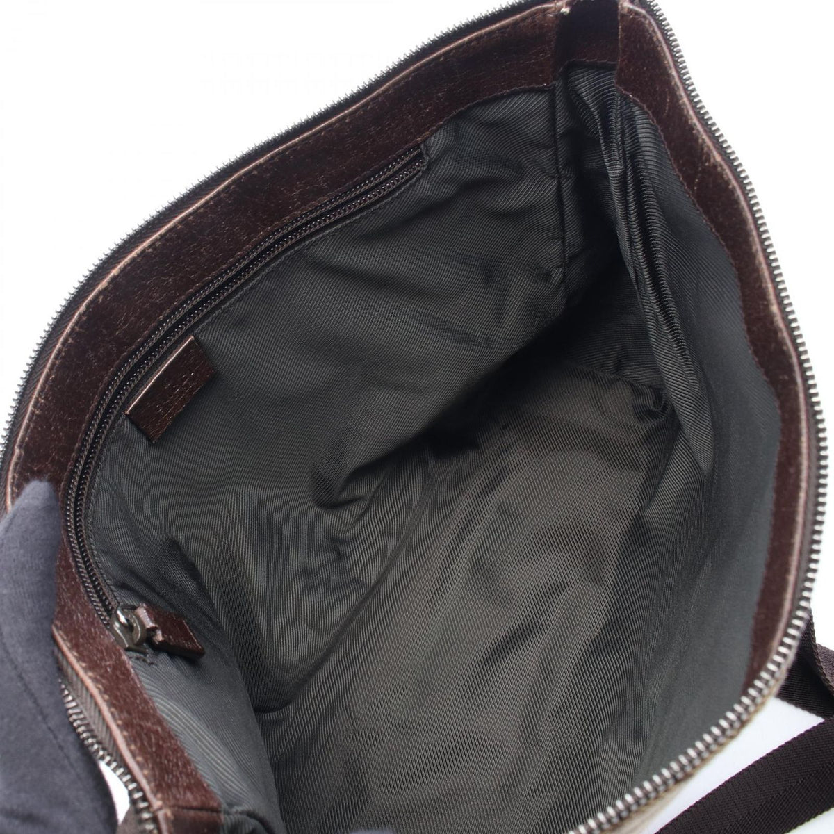 Gucci Shoulder Bag GG Canvas Beige Back — view 3