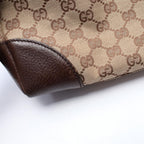 Gucci Shoulder Bag GG Canvas Beige Back — view 8