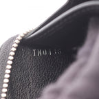 Louis Vuitton Round Wallet Zippy Mahina Noir Leather — view 5