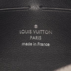 Louis Vuitton Round Wallet Zippy Mahina Noir Leather — view 4