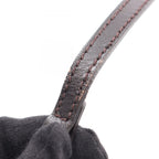 Fendi Shoulder Bag Zucchino Brown Canvas Leather — view 8