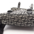 Dior Shoulder Bag Trotter Navy Canvas Leather — view 7