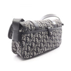 Dior Shoulder Bag Trotter Navy Canvas Leather — view 2