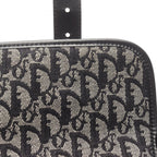 Dior Shoulder Bag Trotter Navy Canvas Leather — view 5