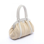Dior Handbag My Frame Beige Leather — view 2
