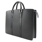 Louis Vuitton Porte Documents Taiga Ardoise Black — view 2