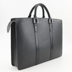 Louis Vuitton Porte Documents Taiga Ardoise Black — view 3