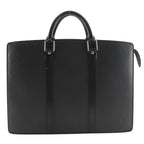 Louis Vuitton Porte Documents Taiga Ardoise Black