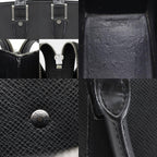 Louis Vuitton Porte Documents Taiga Ardoise Black — view 9