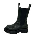 Bottega Veneta Boots 38 LadyKhaki Black Leather