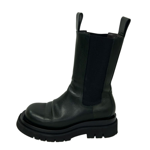 Bottega Veneta Boots 38 LadyKhaki Black Leather