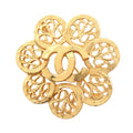 Chanel Brooch CC Logo Flower