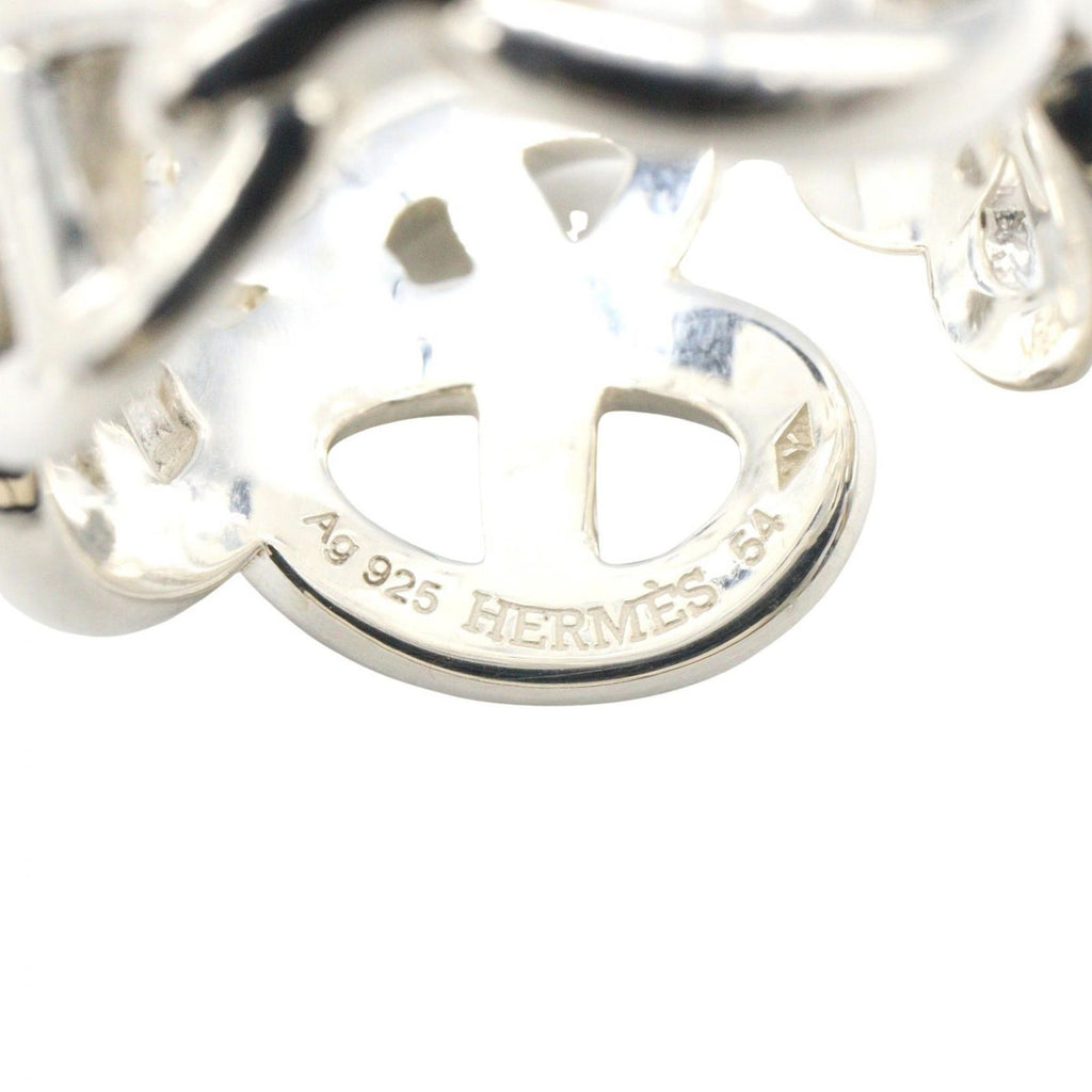 Hermes Ring Chaine D'ancre 925 Sterling Silver