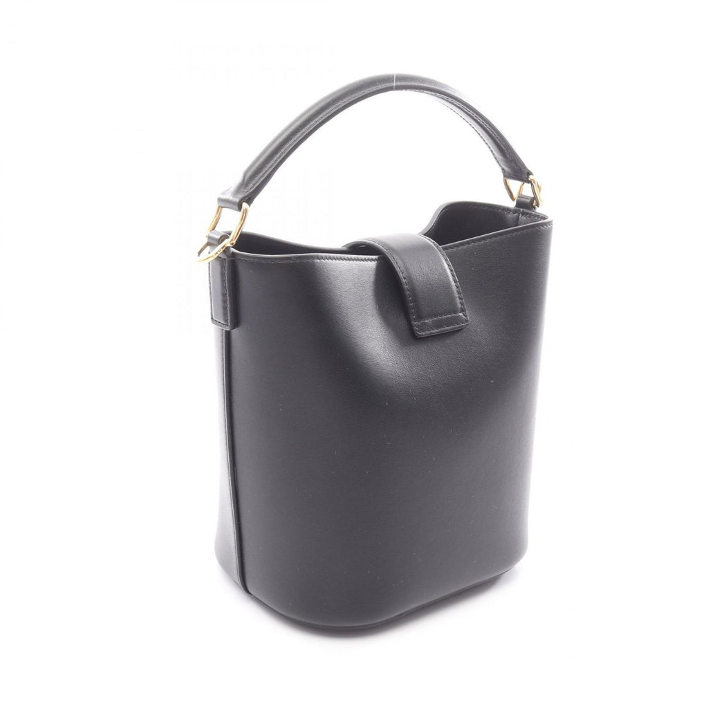 Celine Handbag Small Louis Bucket 2-Way Black Leather Small — view 2