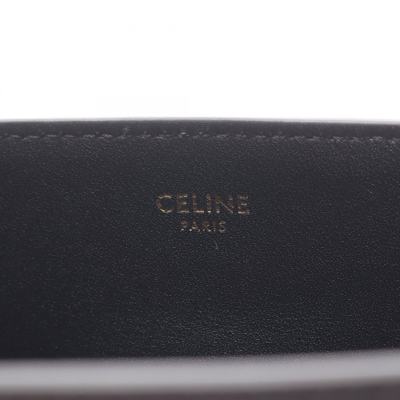 Celine Handbag Small Louis Bucket 2-Way Black Leather Small — view 4
