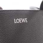 Loewe Tote Puzzle Fold Horizontal Black Leather — view 4
