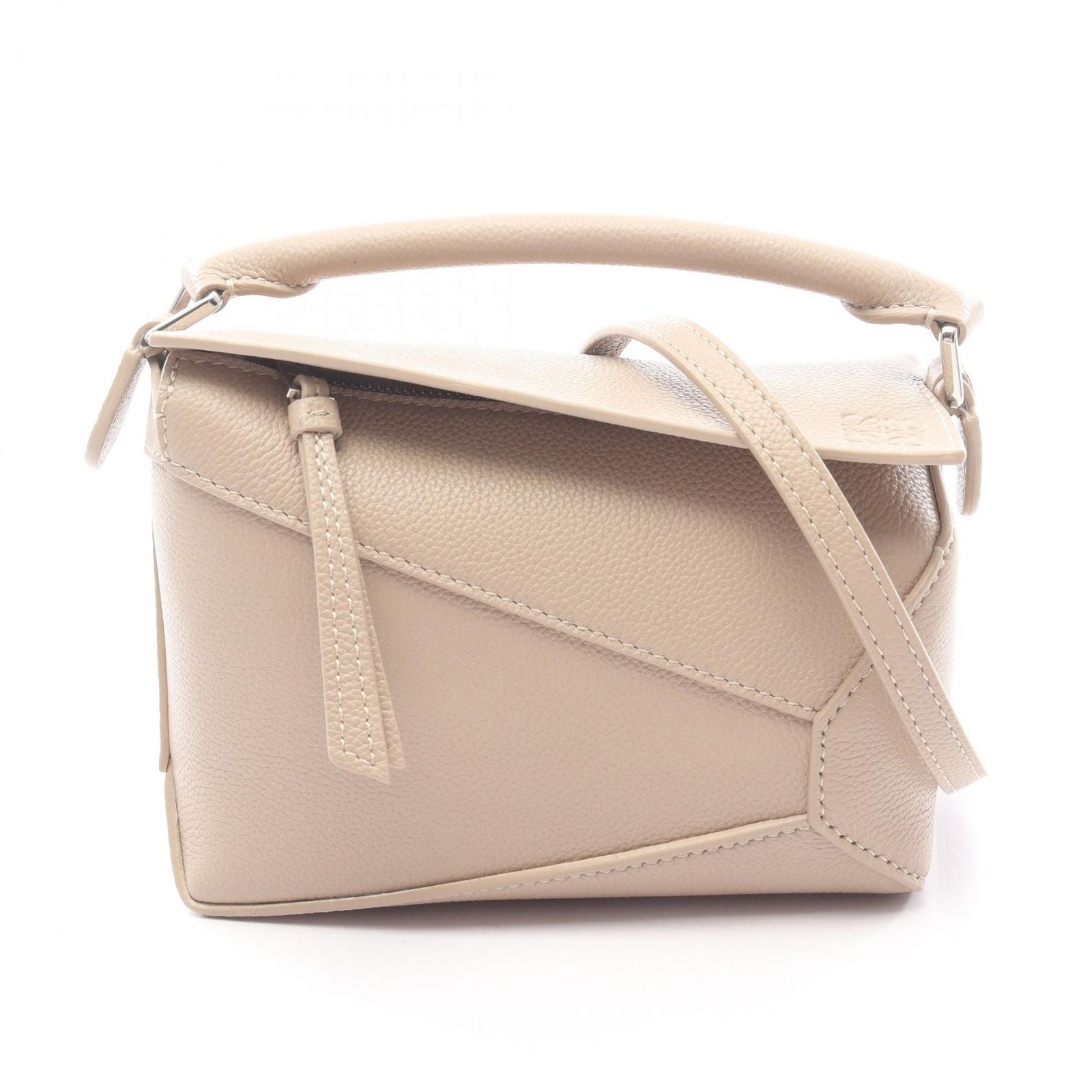 Loewe Handbag Puzzle Edge Mini 2-Way Cles Leather Bag