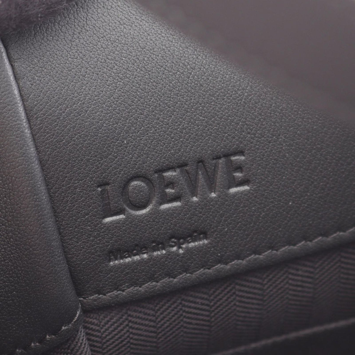 Loewe Handbag Hammock Flip Bag 2-Way Black Leather — view 4