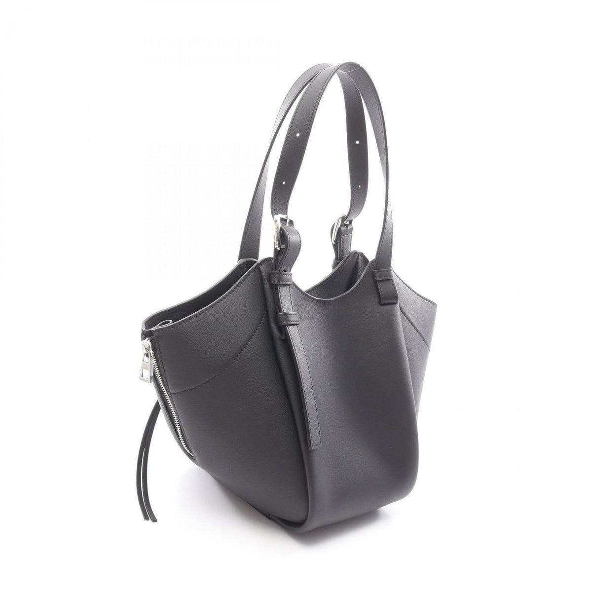 Loewe Handbag Hammock Flip Bag 2-Way Black Leather — view 2