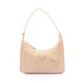 Prada Edition Re-Nylon Mini Bag Beige Nylon Saffiano Leather