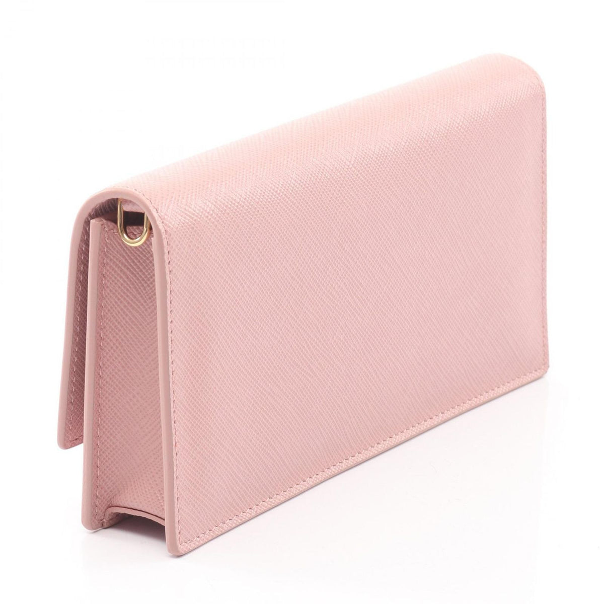 Prada Shoulder Bag Saffiano Pink Leather — view 2