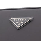 Prada Travel Bag Trolley Black Nylon Saffiano Leather — view 4