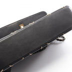 Chanel Shoulder Bag Wild Stitch Black Leather Chain — view 8