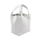 Dior Tote Toujours Cannage 2-Way Silver Leather — view 2
