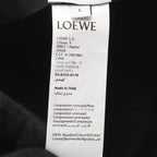 Loewe Cap Logo Embroidery Baseball Black Cap Hat — view 6