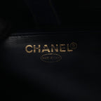 Chanel Handbag CC Logo Vanity 2-Way Denim Blue CC Shoulder — view 4