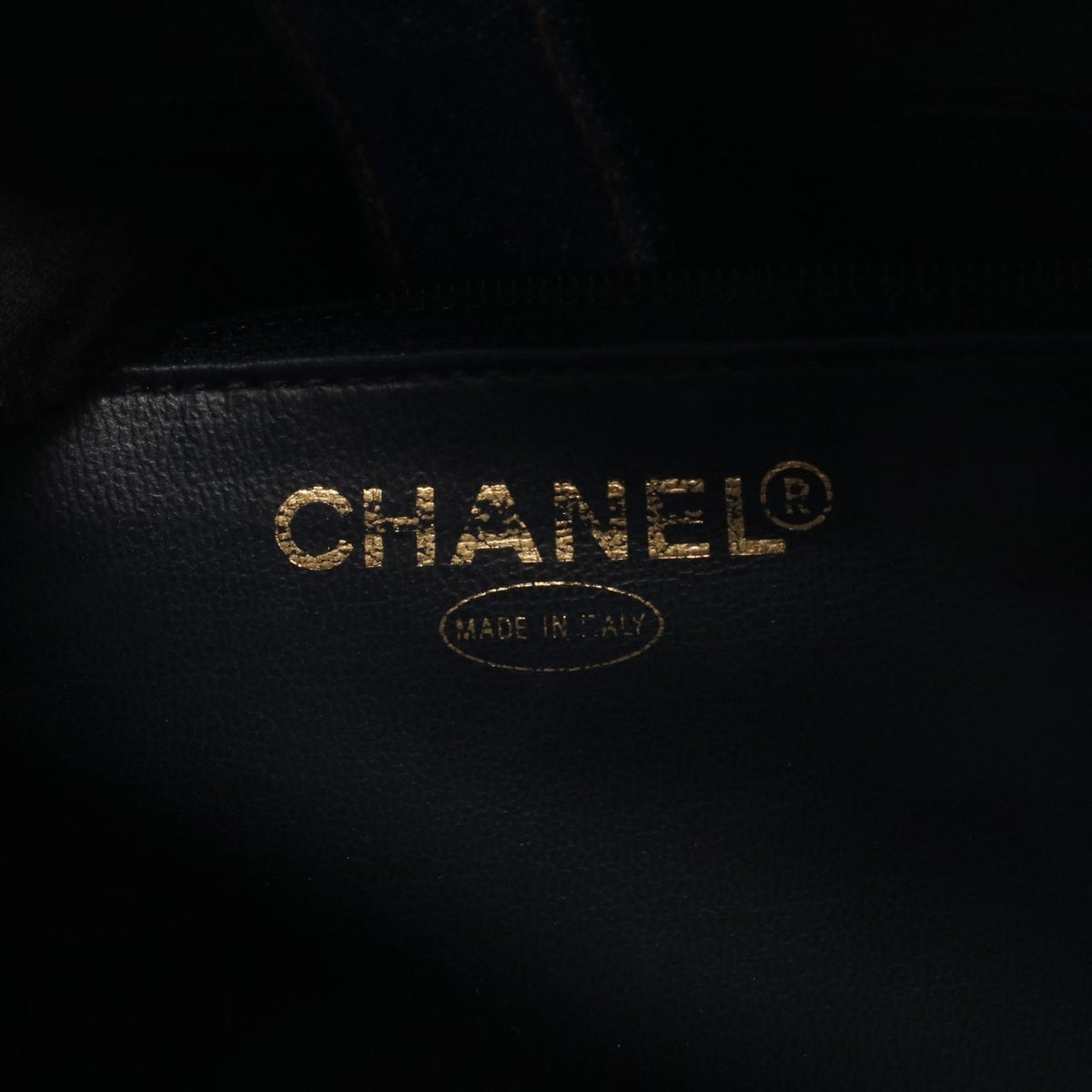 Chanel Handbag CC Logo Vanity 2-Way Denim Blue CC Shoulder — view 4