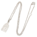 Chanel Necklace Door Motif 37.5 40 cm 18k White Gold — view 2