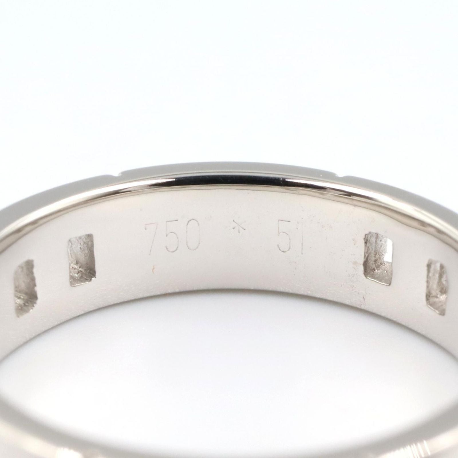 Hermes Ring 18k White Gold