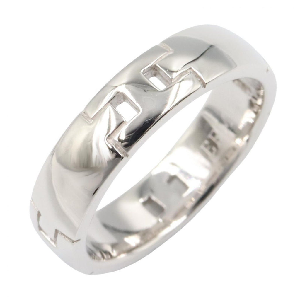 Hermes Ring 18k White Gold