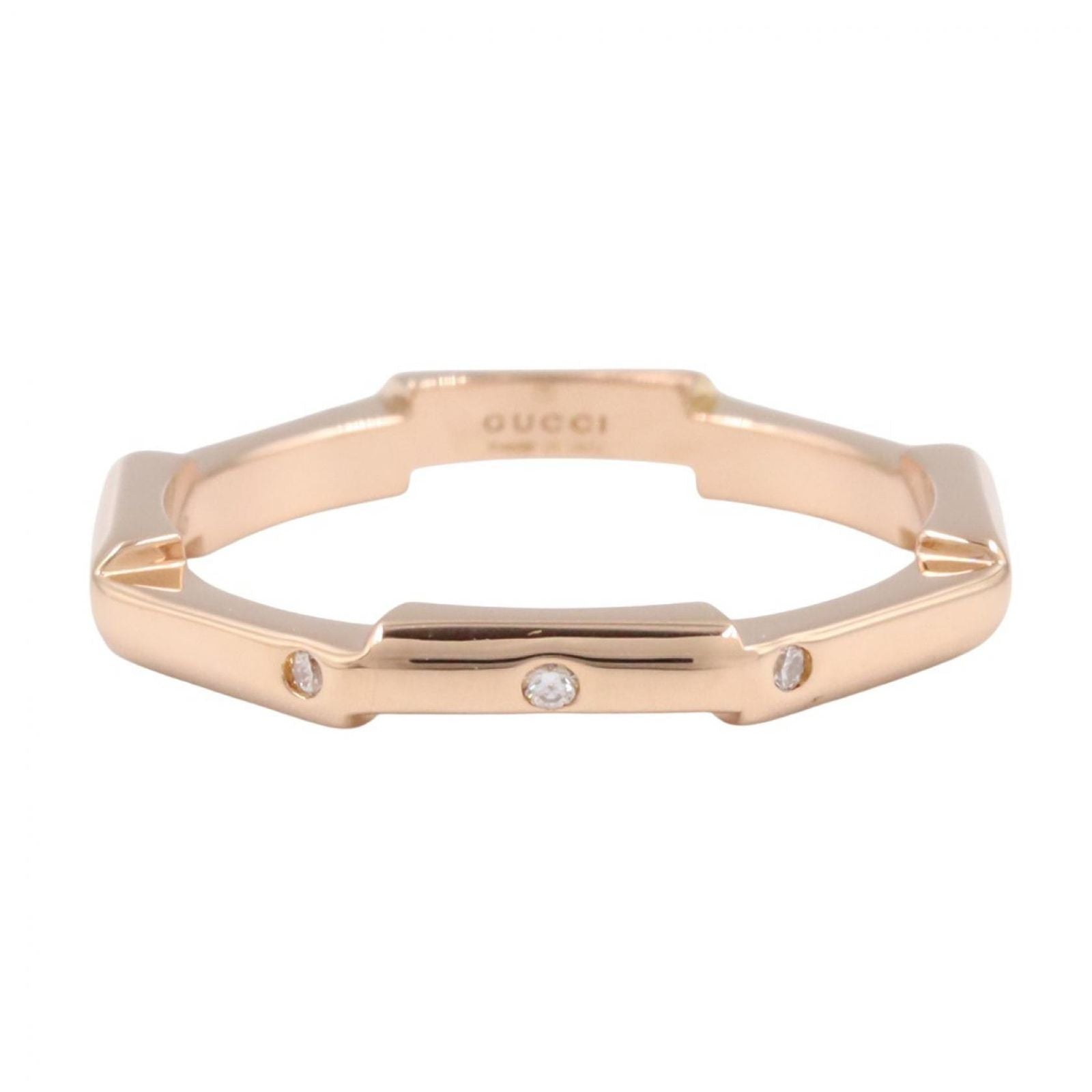 Gucci Ring Diamond 18k Pink Gold