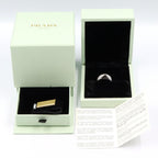 Prada Ring Signet Diamond 18k White Gold — view 8