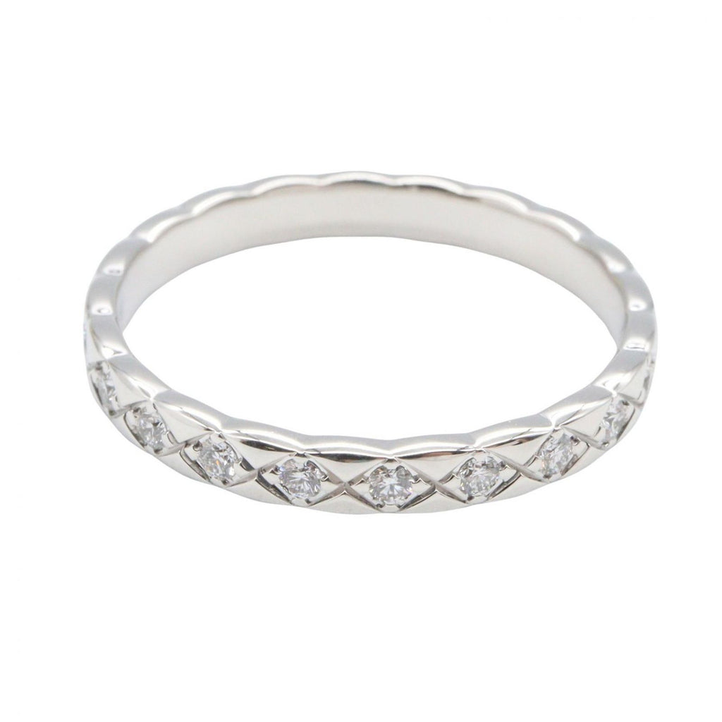 Chanel Ring Coco Crush Diamond 18k White Gold