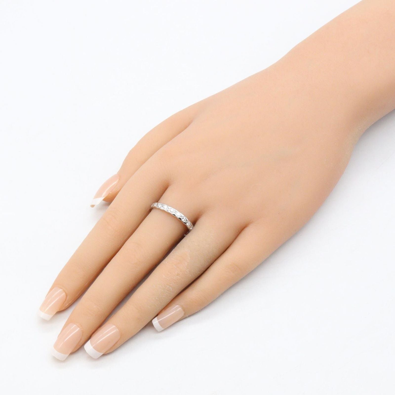 Chanel Ring Coco Crush Diamond 18k White Gold