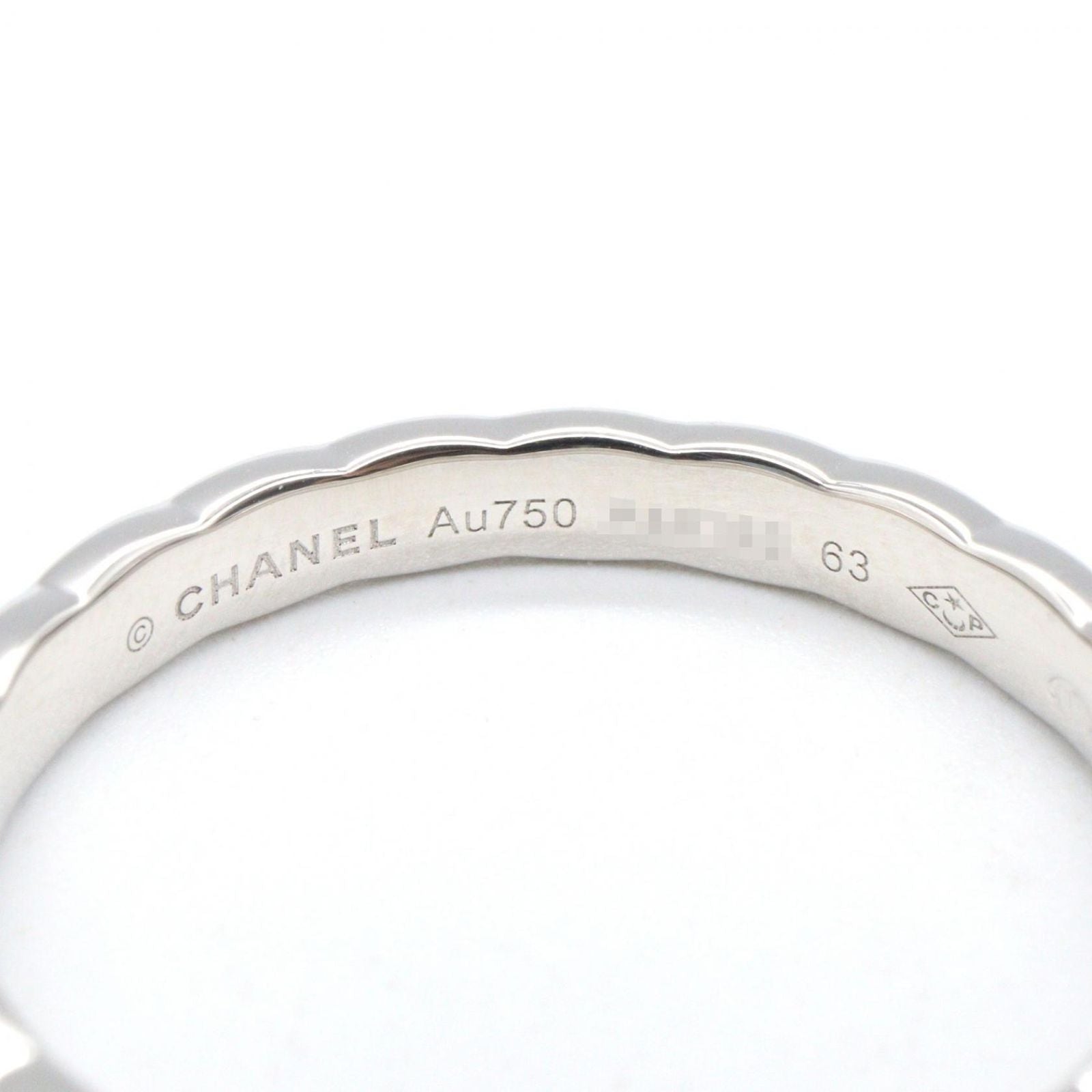 Chanel Ring Coco Crush Diamond 18k White Gold