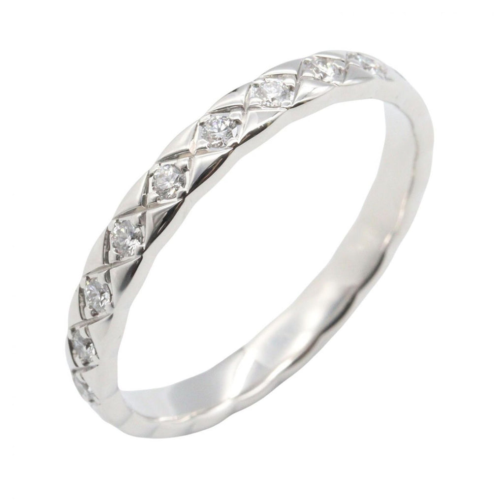 Chanel Ring Coco Crush Diamond 18k White Gold